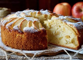 Torta di mele sofficissima e senza burro (ricetta vegan)